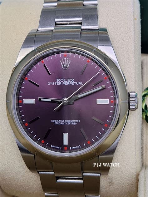 red grape rolex 39mm|Rolex grape dial.